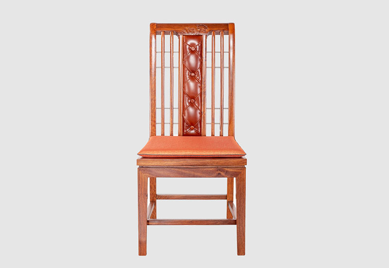 鄞州芙蓉榭中式实木餐椅效果图