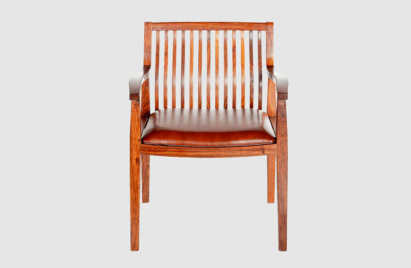 鄞州中式实木大方椅家具效果图